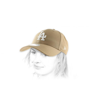 De vrouw beige cap Cap Femme LA League Essential camel